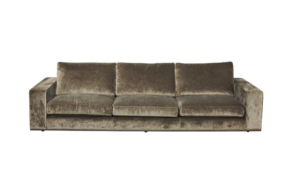 Modernes Sofa aus Samt, Stoff oder Büffelleder | SENI-Modell