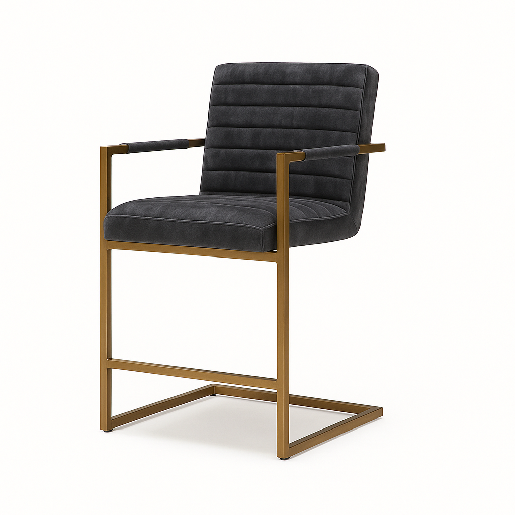 Barhocker aus Samt | Modell DONI