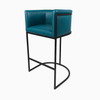 Barhocker aus Leder | Modell ENRI