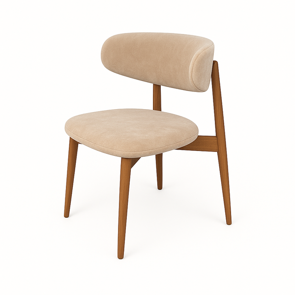 Küchenstuhl aus Samt | Modell OLE